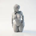 Mô hình tượng bán thân nữ nghệ thuật 3D in ấn chi tiết - Thumbnail 3