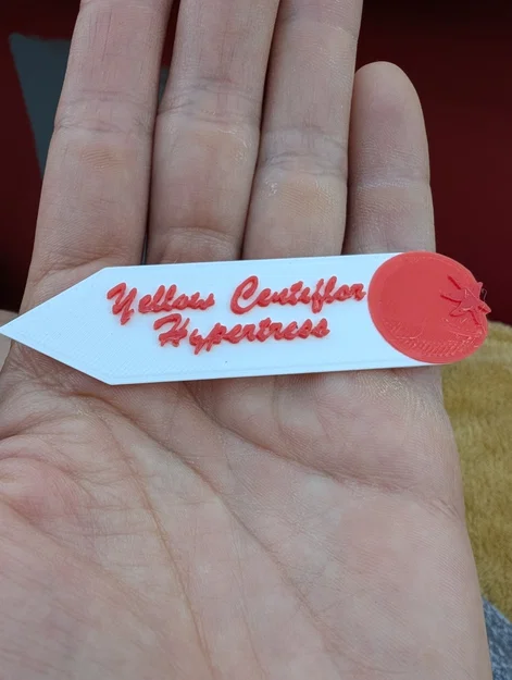Bảng tên vườn hai màu cho cây cà chua và cây ớt - Image 1