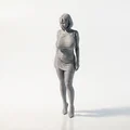 Mô Hình Tượng Nữ Thanh Lịch In 3D Sưu Tầm - Thumbnail 1