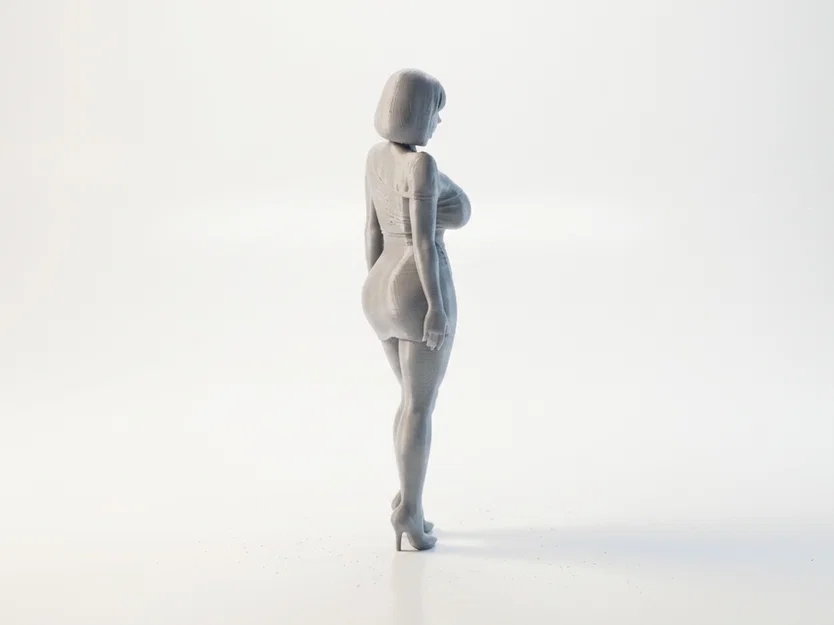 Mô Hình Tượng Nữ Thanh Lịch In 3D Sưu Tầm - Image 3