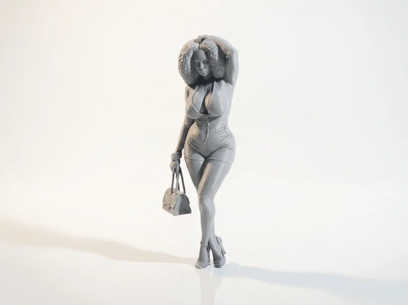 Mô hình tượng nữ quý cô thanh lịch - File in 3D - Image 1