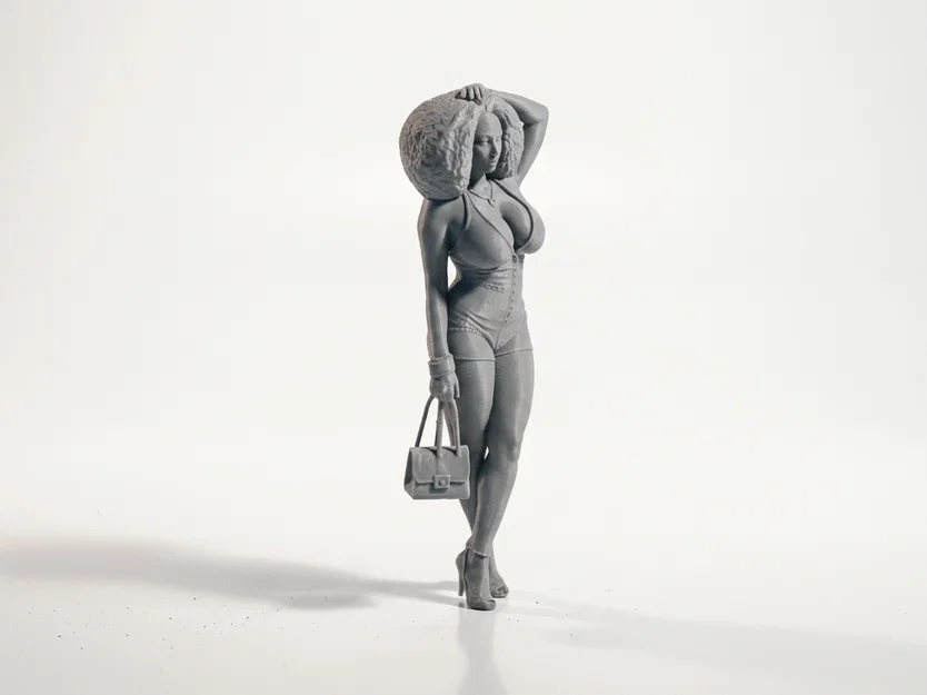 Mô hình tượng nữ quý cô thanh lịch - File in 3D - Image 2