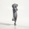 Mô hình tượng nữ quý cô thanh lịch - File in 3D - Thumbnail 2