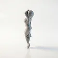 Mô hình tượng nữ quý cô thanh lịch - File in 3D - Thumbnail 4