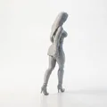Mô hình tượng quý cô thanh lịch - Tượng nữ trang trí 3D in ấn - Thumbnail 3