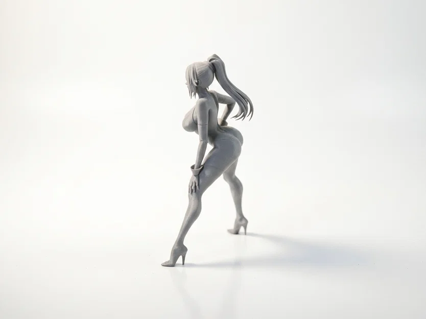 Mô hình tượng nữ nhân mặc Bodysuit in 3D - Image 4