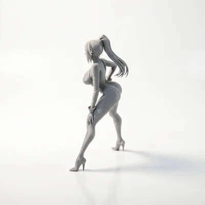 Mô hình tượng nữ nhân mặc Bodysuit in 3D