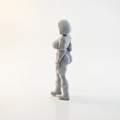 Mô hình tượng nhân vật nữ - File in 3D cao cấp