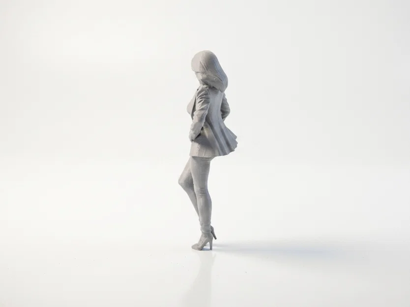 Mô hình tượng nữ nhân trùm mũ in 3D - Image 4