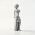 Mô hình tượng quý cô sang trọng in 3D (Elegant Lady Figurine) - Thumbnail 3