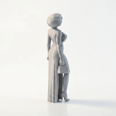 Mô hình tượng quý cô sang trọng in 3D (Elegant Lady Figurine)