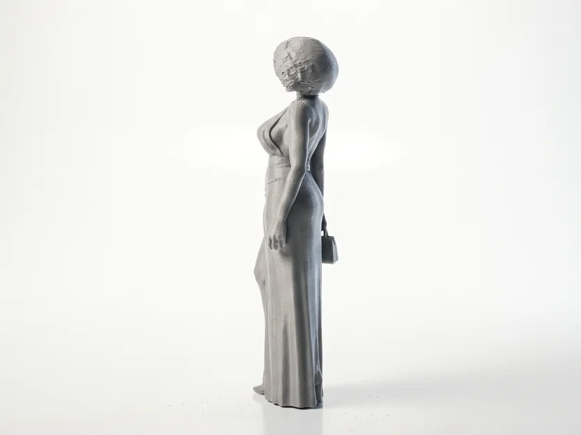 Mô hình tượng quý cô sang trọng in 3D (Elegant Lady Figurine) - Image 4