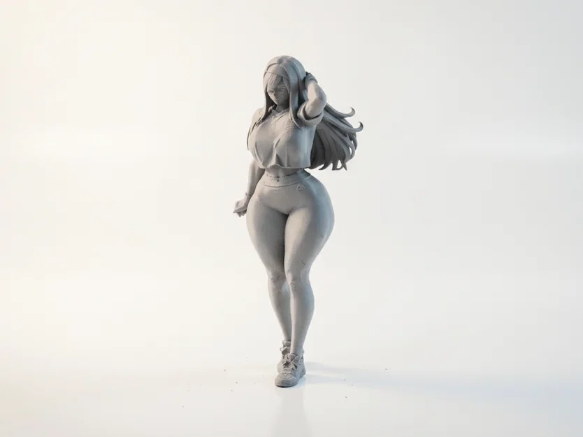 Mô hình tượng nữ 3D - Thiết kế tinh xảo cho máy in 3D - Image 1