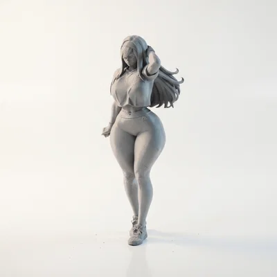 Mô hình tượng nữ 3D - Thiết kế tinh xảo cho máy in 3D