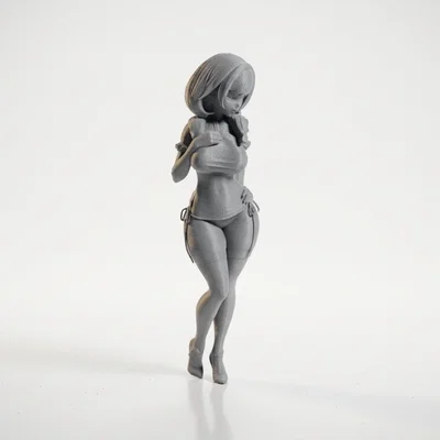 Tượng Nữ Thanh Lịch - Mô Hình In 3D Sưu Tầm