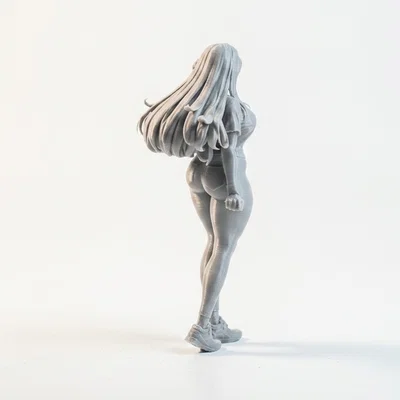 Mô hình tượng nữ 3D - Thiết kế tinh xảo cho máy in 3D