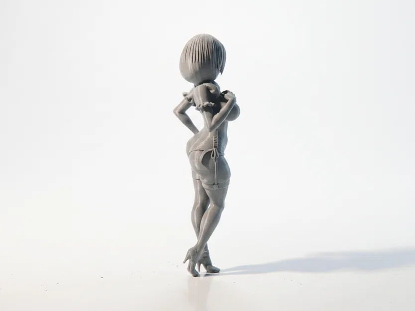Tượng Nữ Thanh Lịch - Mô Hình In 3D Sưu Tầm - Image 3