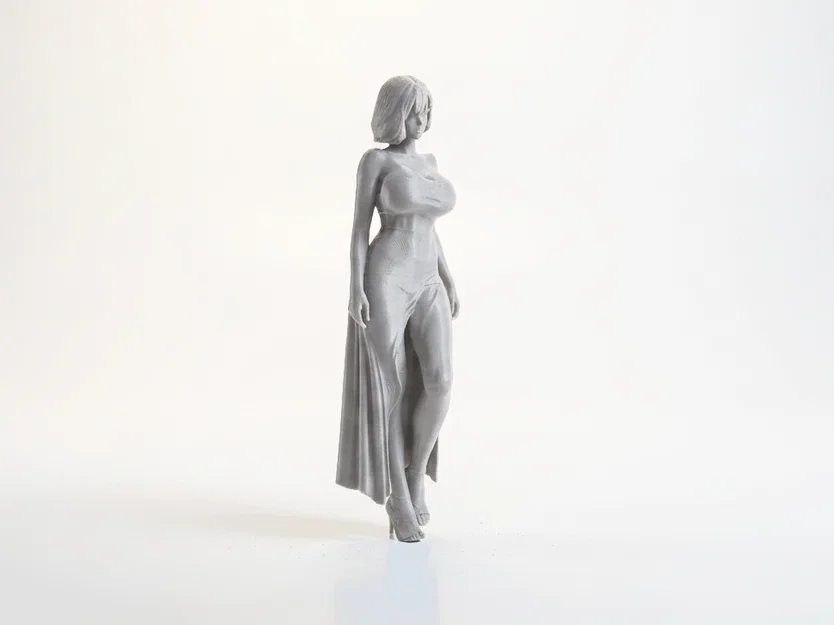 Mô hình tượng nữ nghệ thuật thanh lịch - File in 3D - Image 2