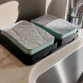 Giá để miếng rửa chén đôi cho IKEA SVAMPIG - Thumbnail 2