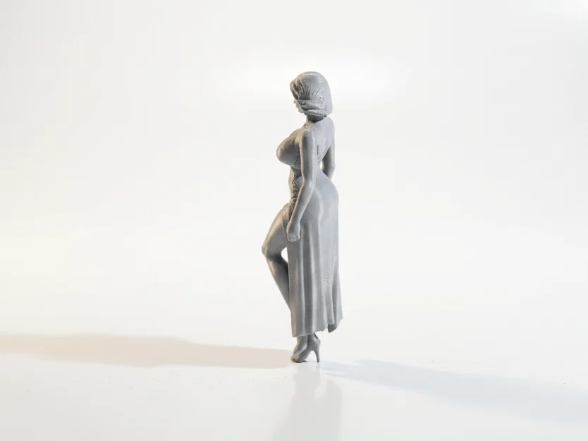 Mô hình tượng nữ nghệ thuật thanh lịch - File in 3D - Image 4