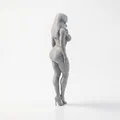 Mô hình 3D tượng người phụ nữ thanh lịch - Thumbnail 2