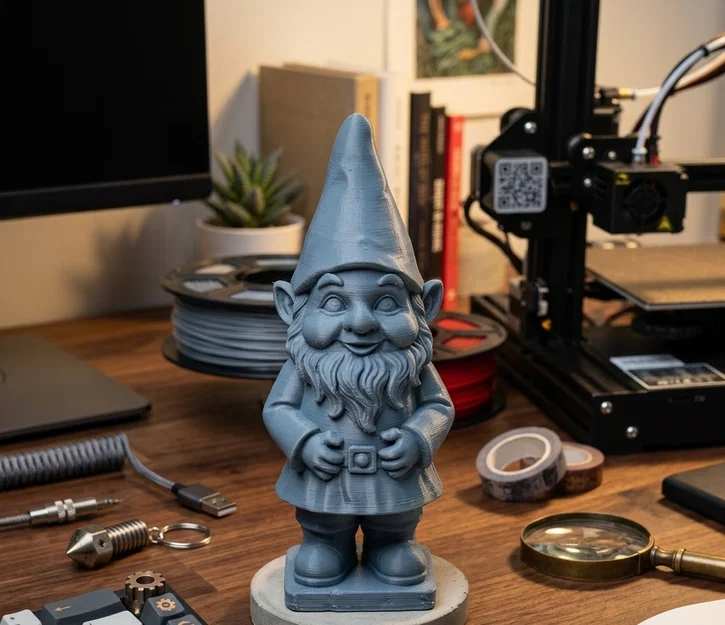 Tượng chú lùn làm vườn (Garden Gnome) trang trí dễ thương - Image 1