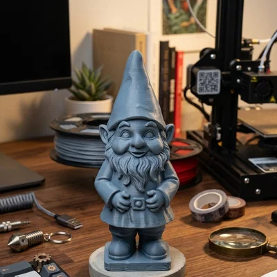 Tượng chú lùn làm vườn (Garden Gnome) trang trí dễ thương