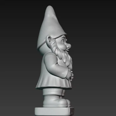 Tượng chú lùn làm vườn (Garden Gnome) trang trí dễ thương