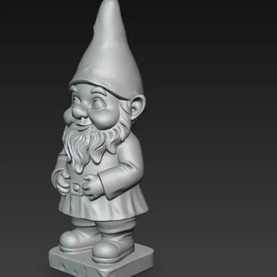 Tượng chú lùn làm vườn (Garden Gnome) trang trí dễ thương