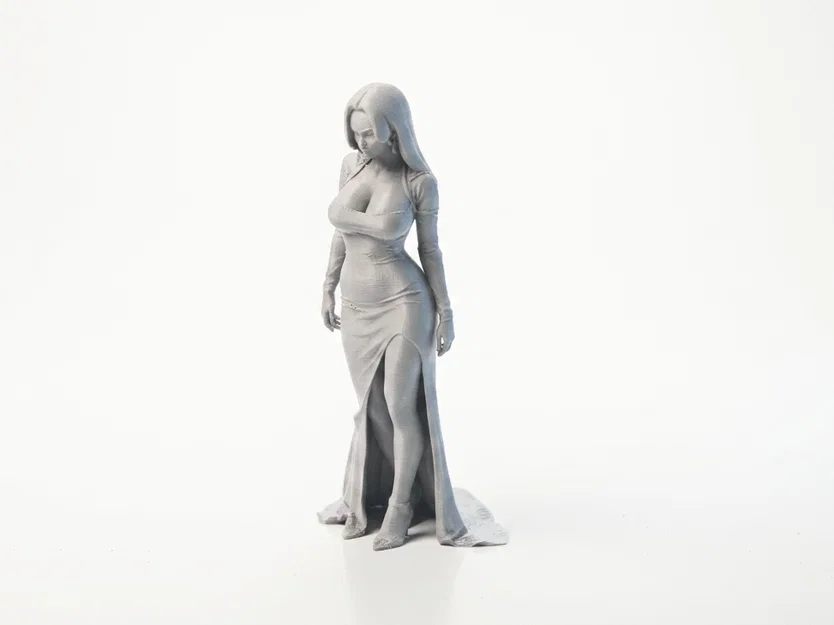 Mô hình tượng quý cô thanh lịch - File in 3D nghệ thuật - Image 1