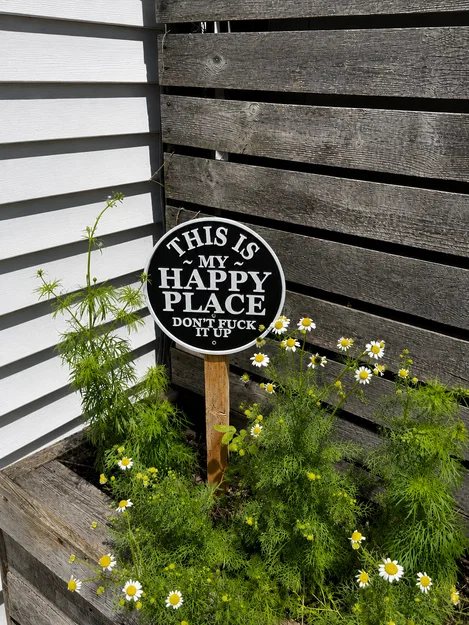 Bảng hiệu "This is My Happy Place" - Image 1