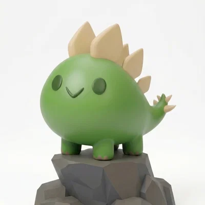 Mô hình chú khủng long vui vẻ Stego (Happy Little Dinosaur) đáng yêu