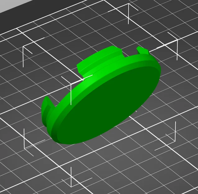 Nắp chụp mâm xe DEZENT FLAT 3D - Phụ kiện xe hơi tự in - Image 1