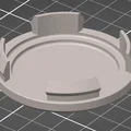 Nắp chụp mâm xe DEZENT FLAT 3D - Phụ kiện xe hơi tự in - Thumbnail 2