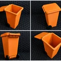 Thùng Rác Mini – Đồ Dùng Sắp Xếp Bàn Làm Việc / Phụ Kiện Đồ Chơi - Thumbnail 1