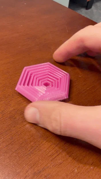 Mini Hexagon Fidget - Món đồ chơi xoay vặn nhỏ gọn - Image 2