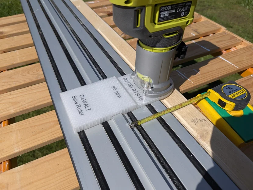 Bộ chuyển đổi máy phay RYOBI RTR18 cho thanh dẫn hướng DeWALT - Image 2
