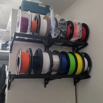 Kệ Đựng Nhựa In 3D Cho Tủ IKEA – Giá Đỡ Cuộn Filament Dạng Mô-Đun