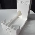 Tháp đổ xúc xắc mini kèm hộp đựng: Thiết kế in liền khối gập mở - Thumbnail 8