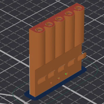 Đế cắm 5 mũi hàn Pinecil kèm khay để dụng cụ CNC Kitchen