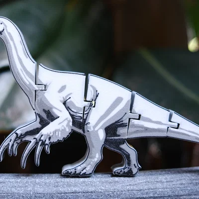 Flexi Dino Vexclaw - Mô hình khủng long Therizinosaurus khớp nối linh hoạt