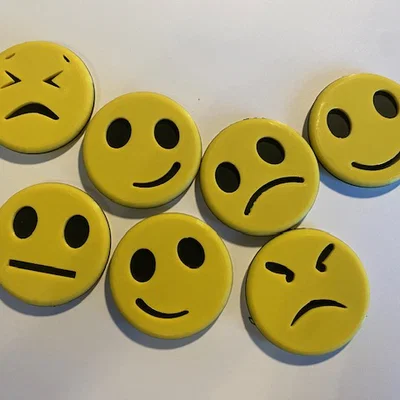 Bộ sưu tập mặt cười (Smilie Faces) in 3D độc đáo dễ in