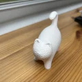 Mô hình chú mèo đan len dễ thương (The Knitted Cat) để bàn trang trí - Thumbnail 2