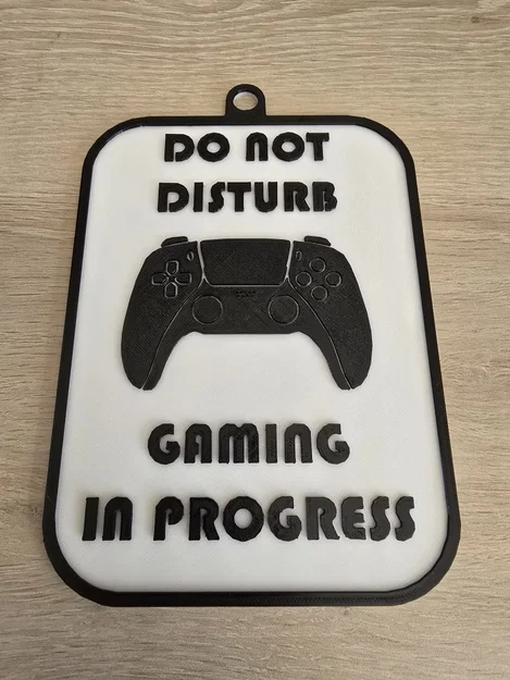 Bảng DO NOT DISTURB - GAMING IN PROGRESS (PS5) - Image 1