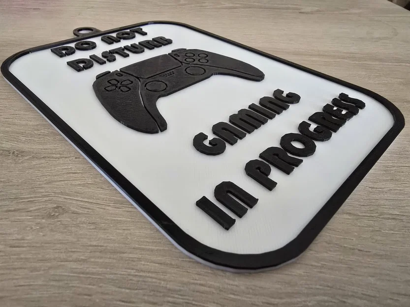 Bảng DO NOT DISTURB - GAMING IN PROGRESS (PS5) - Image 2
