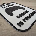 Bảng DO NOT DISTURB - GAMING IN PROGRESS (PS5) - Thumbnail 2