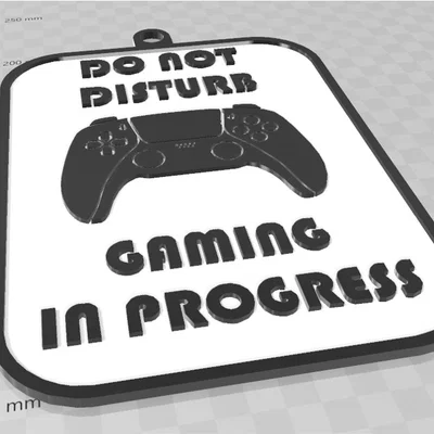Bảng DO NOT DISTURB - GAMING IN PROGRESS (PS5)