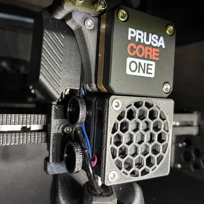 Lưới chắn quạt kiểu tổ ong cho Prusa CORE One (PCCF)