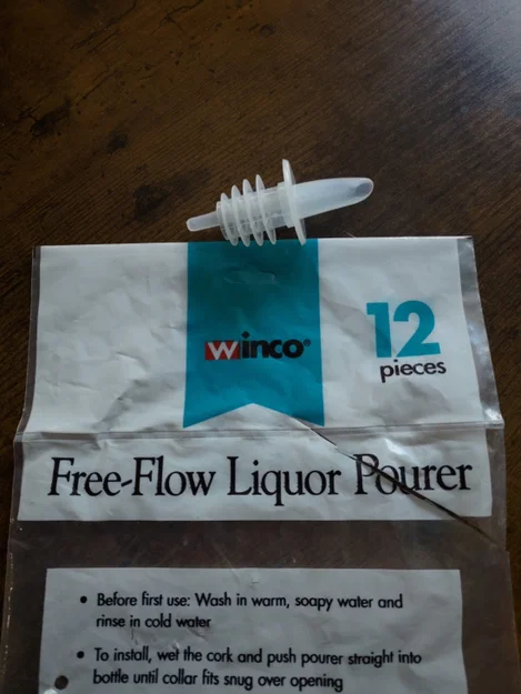 Nắp đậy vòi rót rượu Winco (Bottle Pourer Cap) in 3D tiện lợi - Image 4