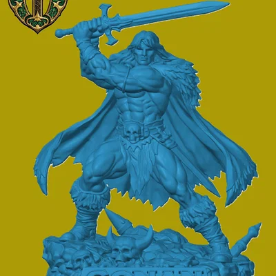 Tượng nhân vật Conan the Barbarian